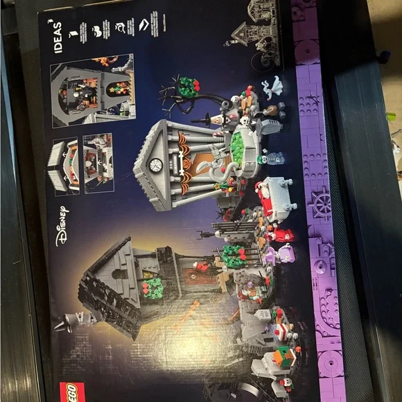 LEGO Halloween Town Set - Black, Gray, Purple - Picture 2 of 2